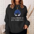 Chlorine Is My Perfume Shirt Swim Swimming Sweatshirt Gifts for Her