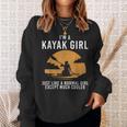 Cool Kayak For Women Girls Kayaker Canoe Kayaking Paddle Oar Sweatshirt Gifts for Her
