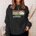 India Swimming Swimmer Water Sports Swimming Sweatshirt Gifts for Her