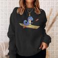 KayakRex Dinosaur Canoe Shirt Kayak For Children Sweatshirt Gifts for Her