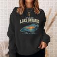Lakes Lake Ontario Fishing Canoe Lighthouse Outdoor Sweatshirt Gifts for Her Lakes Lake Ontario Fishing Canoe Lighthouse Outdoor Sweatshirt Gifts for Her