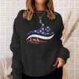Patriotic American Flag Floating USA Swimming Team Sweatshirt Gifts for Her Patriotic American Flag Floating USA Swimming Team Sweatshirt Gifts for Her