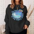The Pool Is My Happy PlaceShirt Summer Swimming Tee Sweatshirt Gifts for Her The Pool Is My Happy PlaceShirt Summer Swimming Tee Sweatshirt Gifts for Her