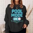 Pool Mode On Summer Swimming Vacation Sweatshirt Gifts for Her Pool Mode On Summer Swimming Vacation Sweatshirt Gifts for Her