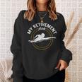 My Retirement Plan Swim Athlete Swimming Grandpa Swimmer Sweatshirt Gifts for Her