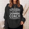 Superhero Swimming Coach Swimming Coach Humor Sweatshirt Gifts for Her Superhero Swimming Coach Swimming Coach Humor Sweatshirt Gifts for Her