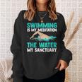 Swim Swimmers Swimming Sweatshirt Gifts for Her Swim Swimmers Swimming Sweatshirt Gifts for Her