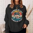 Swimmer By Day Gamer By Night Swimming Vintage Gaming Swim Sweatshirt Gifts for Her Swimmer By Day Gamer By Night Swimming Vintage Gaming Swim Sweatshirt Gifts for Her