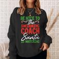Swimming Coach Christmas Xmas Swimming Santa Sweatshirt Gifts for Her Swimming Coach Christmas Xmas Swimming Santa Sweatshirt Gifts for Her