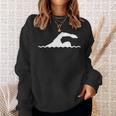 Swimming Float Sweatshirt Gifts for Her Swimming Float Sweatshirt Gifts for Her