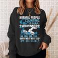 Swimming Humor Swim Sweatshirt Gifts for Her Swimming Humor Swim Sweatshirt Gifts for Her