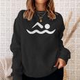 Swimming Icon Sweatshirt Gifts for Her