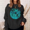 Swimming Quote For Swimmers Swim Team Eat My Bubbles Sweatshirt Gifts for Her Swimming Quote For Swimmers Swim Team Eat My Bubbles Sweatshirt Gifts for Her