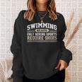 Swimming Saying Swimmer Humor Swim Sweatshirt Gifts for Her Swimming Saying Swimmer Humor Swim Sweatshirt Gifts for Her