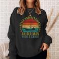 Never Underestimate An Old Man With a Canoe Retro Sleeveless Sweatshirt Gifts for Her Never Underestimate An Old Man With a Canoe Retro Sleeveless Sweatshirt Gifts for Her
