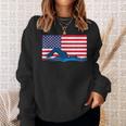 USA Flag Swimmer Swimming Sport Athlete Swim Swimming Sweatshirt Gifts for Her USA Flag Swimmer Swimming Sport Athlete Swim Swimming Sweatshirt Gifts for Her