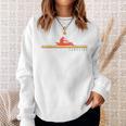 Canoe Canoeing Retro Vintage Canoeing Sweatshirt Gifts for Her