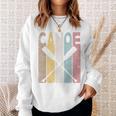Canoe Vintage Canoeing Retro Canoe Paddling Sweatshirt Gifts for Her Canoe Vintage Canoeing Retro Canoe Paddling Sweatshirt Gifts for Her