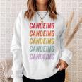 Canoeing Sweatshirt Sweatshirt Gifts for Her