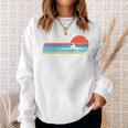 Canoes-Rowing Canoe-Rower Canoeing-Canoeist Vintage Canoes Raglan Baseball Tee Sweatshirt Gifts for Her
