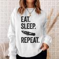 Eat Sleep Canoe Repeat Canoeing Outdoors Raglan Baseball Tee Sweatshirt Gifts for Her Eat Sleep Canoe Repeat Canoeing Outdoors Raglan Baseball Tee Sweatshirt Gifts for Her