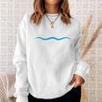 Freestyle Swimming Raglan Baseball Tee Sweatshirt Gifts for Her