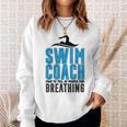 Swim Coach Swimmer Coach Swimming Coach Sweatshirt Gifts for Her Swim Coach Swimmer Coach Swimming Coach Sweatshirt Gifts for Her