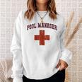 Swimming Pool Manager Beach Vacay Lifeguards Swim Cruise Sweatshirt Gifts for Her