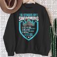 6 Stages Of Swimming Joke Sports Athlete Pool Swimmer Sweatshirt Gifts for Old Women 6 Stages Of Swimming Joke Sports Athlete Pool Swimmer Sweatshirt Gifts for Old Women