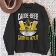Canoe Beer Campfire Repeat Kayak Canoe Sweatshirt Gifts for Old Women