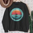 Canoe Sunset Sweatshirt Gifts for Old Women