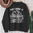 Canoeing Canoe Sweatshirt Gifts for Old Women