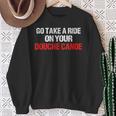 Douche Canoe Vulgar Profanity T-Shirt Sweatshirt Gifts for Old Women Douche Canoe Vulgar Profanity T-Shirt Sweatshirt Gifts for Old Women
