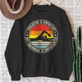 Education Is Important But Swimming Is Importanter Sweatshirt Gifts for Old Women