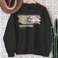 Israel Swimming Swimmer Water Sports Swimming Sweatshirt Gifts for Old Women