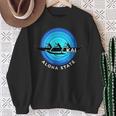 Kai Outrigger Canoe Hawaii Aloha State Paddling Retro Sweatshirt Gifts for Old Women