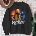Portaging Canoe Wilderness Adventure Scenic Graphic Sweatshirt Gifts for Old Women