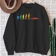 Retro Swimming Evolution For Swimmers Summer Water Lovers Sweatshirt Gifts for Old Women Retro Swimming Evolution For Swimmers Summer Water Lovers Sweatshirt Gifts for Old Women