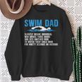 Swim Dad Definition Swimming Dad Of A Swimmer Father Sweatshirt Gifts for Old Women
