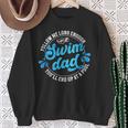Swim Dad Dad Of A Swimmer Dad Swimming Father Sweatshirt Gifts for Old Women Swim Dad Dad Of A Swimmer Dad Swimming Father Sweatshirt Gifts for Old Women