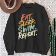 Swimmer Eat Sleep Swim Repeat I Swimming Sweatshirt Gifts for Old Women Swimmer Eat Sleep Swim Repeat I Swimming Sweatshirt Gifts for Old Women