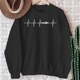 Swimming Heartbeat For Swimmers Small Sweatshirt Gifts for Old Women Swimming Heartbeat For Swimmers Small Sweatshirt Gifts for Old Women