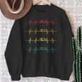 Swimming Swimmer Heartbeat Vintage Men Boys Women Swim Lover Sweatshirt Gifts for Old Women Swimming Swimmer Heartbeat Vintage Men Boys Women Swim Lover Sweatshirt Gifts for Old Women