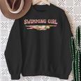Swimming Swimming Water Sports Swimmer Sweatshirt Gifts for Old Women Swimming Swimming Water Sports Swimmer Sweatshirt Gifts for Old Women