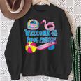 Welcome To The Pool Party Birthday Summer Family Swimming Sweatshirt Gifts for Old Women Welcome To The Pool Party Birthday Summer Family Swimming Sweatshirt Gifts for Old Women