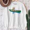 Canadian Canoe Yoke Canoeing Raglan Baseball Tee Sweatshirt Gifts for Old Women