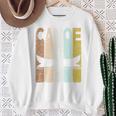 Canoe Vintage Canoeing Retro Canoe Paddling Premium Tri-Blend Sweatshirt Gifts for Old Women