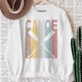 Canoe Vintage Canoeing Retro Canoe Paddling Sweatshirt Gifts for Old Women Canoe Vintage Canoeing Retro Canoe Paddling Sweatshirt Gifts for Old Women