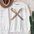 Canoeing Canoe Paddle Paddling Retro Line Art Raglan Baseball Tee Sweatshirt Gifts for Old Women Canoeing Canoe Paddle Paddling Retro Line Art Raglan Baseball Tee Sweatshirt Gifts for Old Women