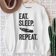 Eat Sleep Canoe Repeat Canoeing Outdoors Raglan Baseball Tee Sweatshirt Gifts for Old Women Eat Sleep Canoe Repeat Canoeing Outdoors Raglan Baseball Tee Sweatshirt Gifts for Old Women